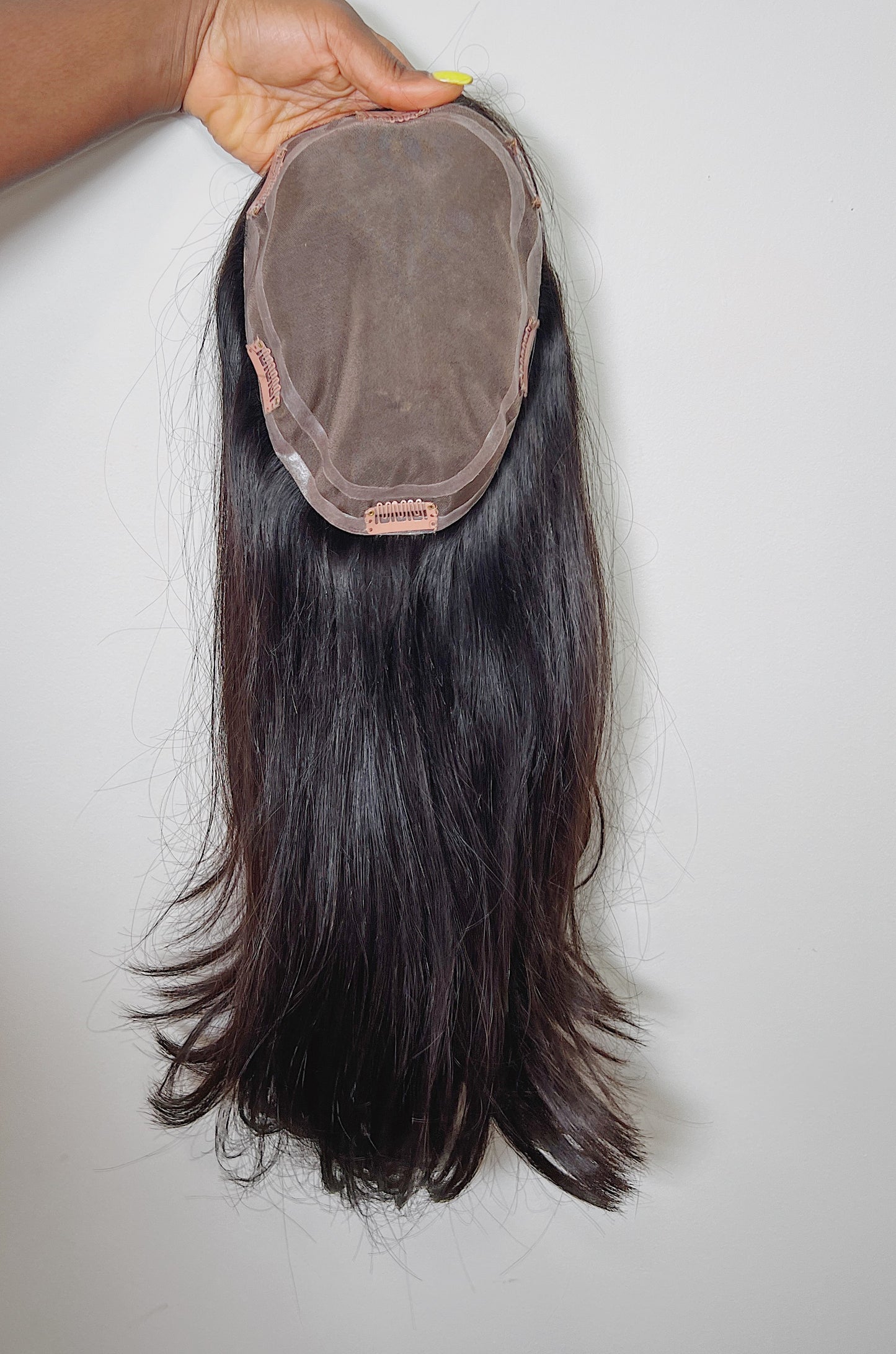 20 Inches Large Topper - Dark Brown