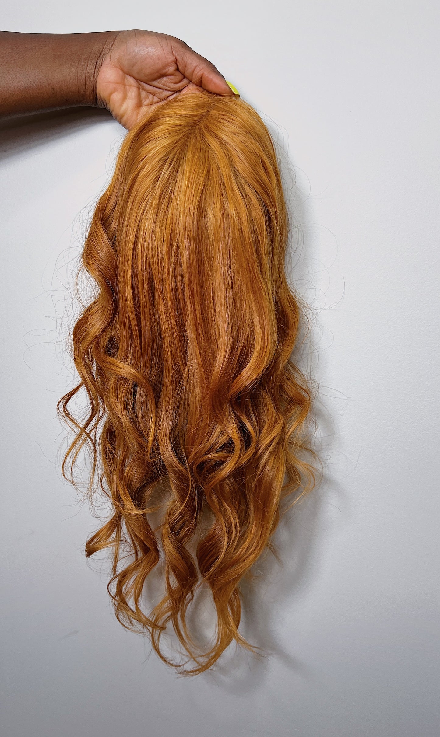 16 Inches Large Topper - Brunette by Bimz Hair - Top