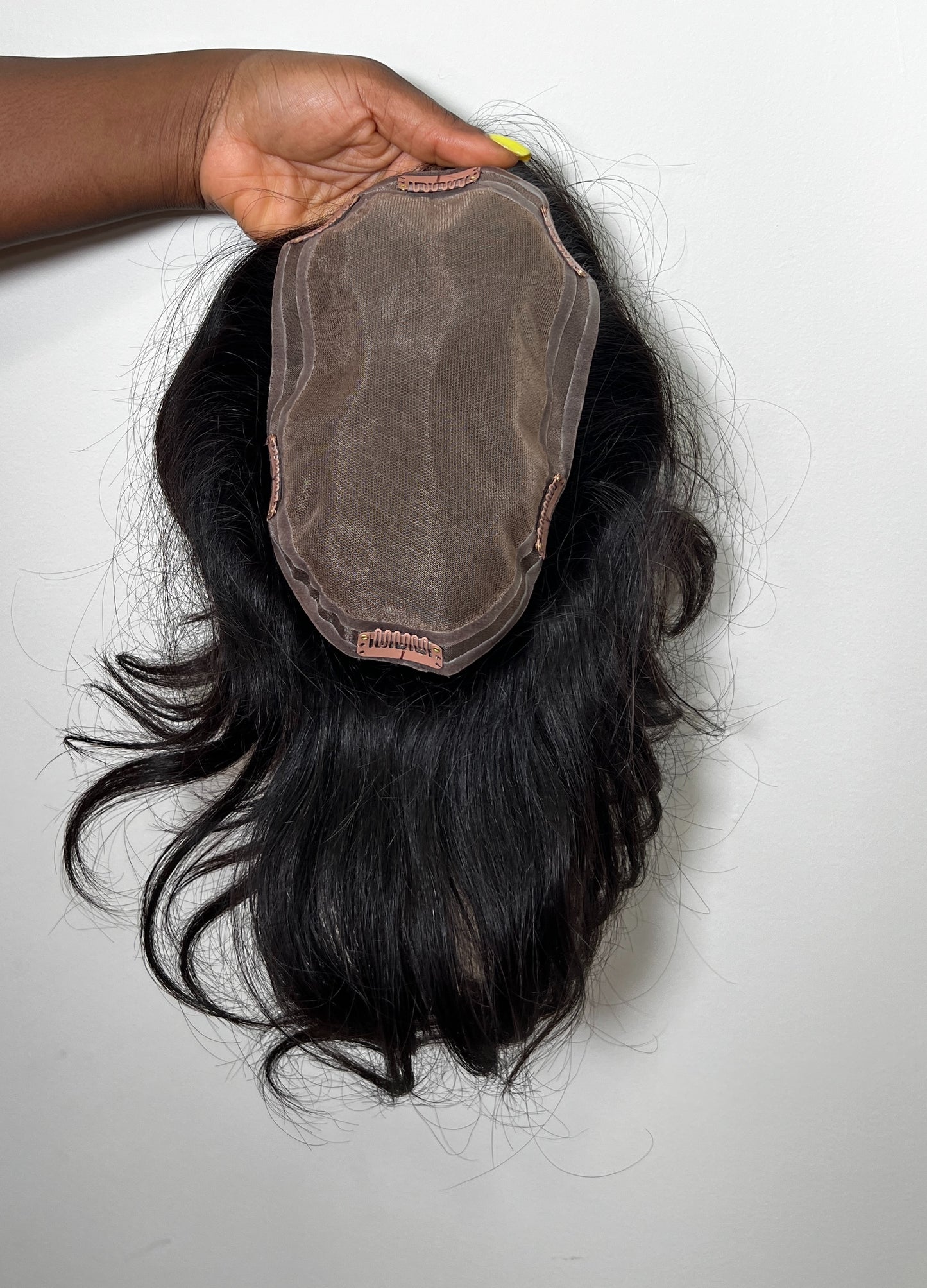 8 Inches Large Topper - Dark Brown