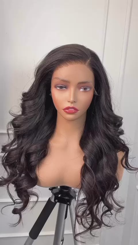 Ruby Waves 18 Inches 300g with 6x6 Closure