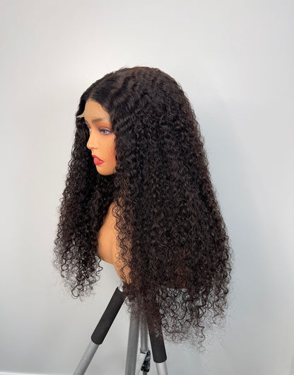 Hallie Deep Curly 20 Inches with a matching 4x4 Closure