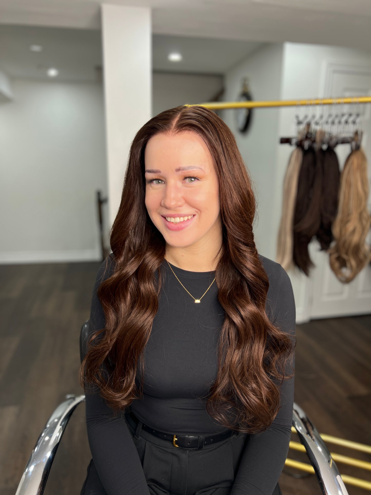 Medium Brown 24 Inches 13x6 Wavy
