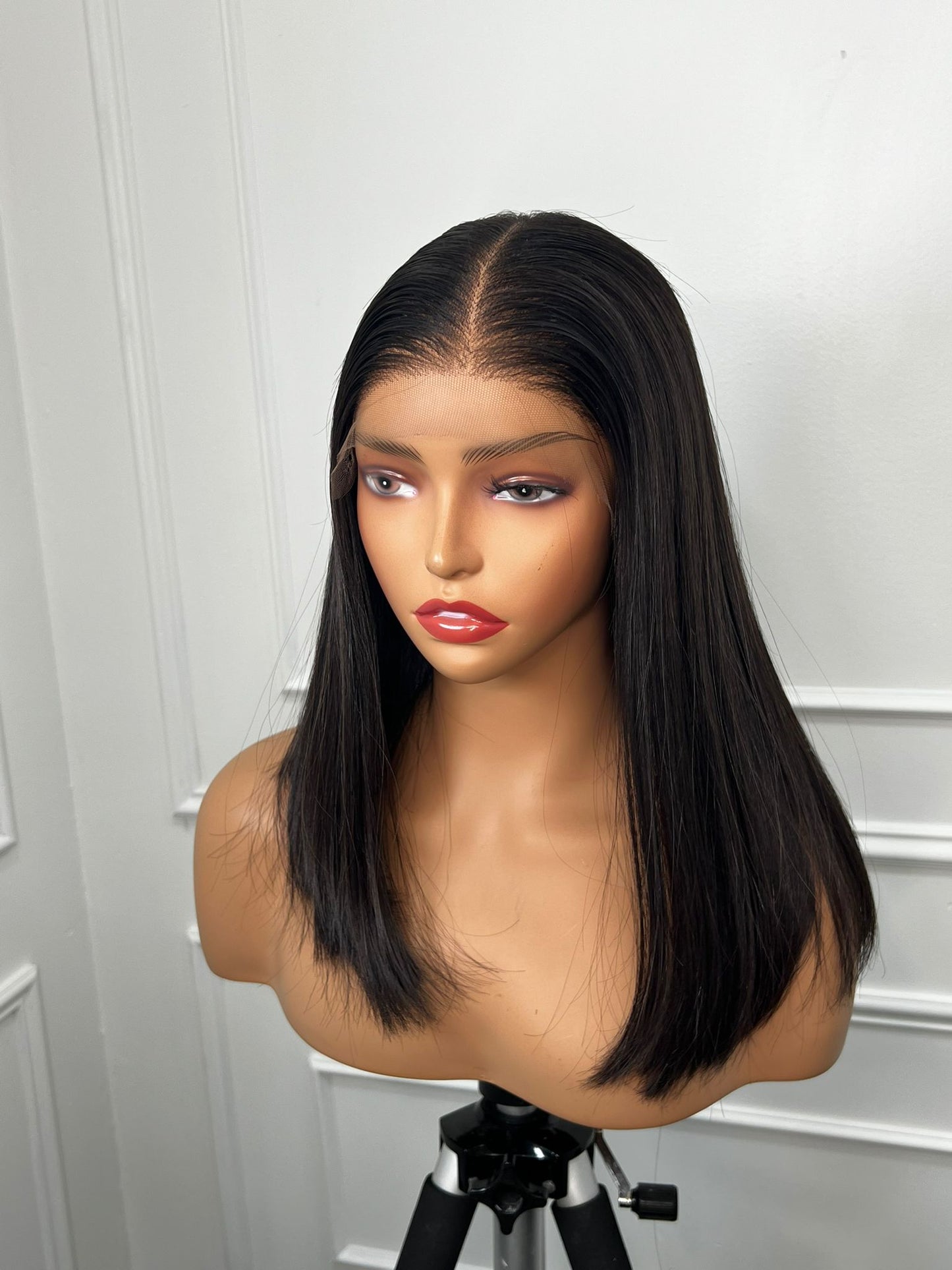 Ruby Silky 14 inches with a matching 6x6 Closure