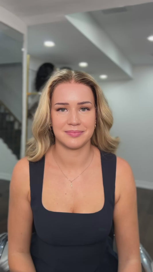 Lily Blondie 24inches 13x6 Frontal Machine Weft