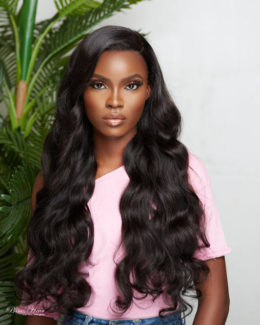 Elin Waves Frontal Wig 26 Inches 13X4 Lace Wavy